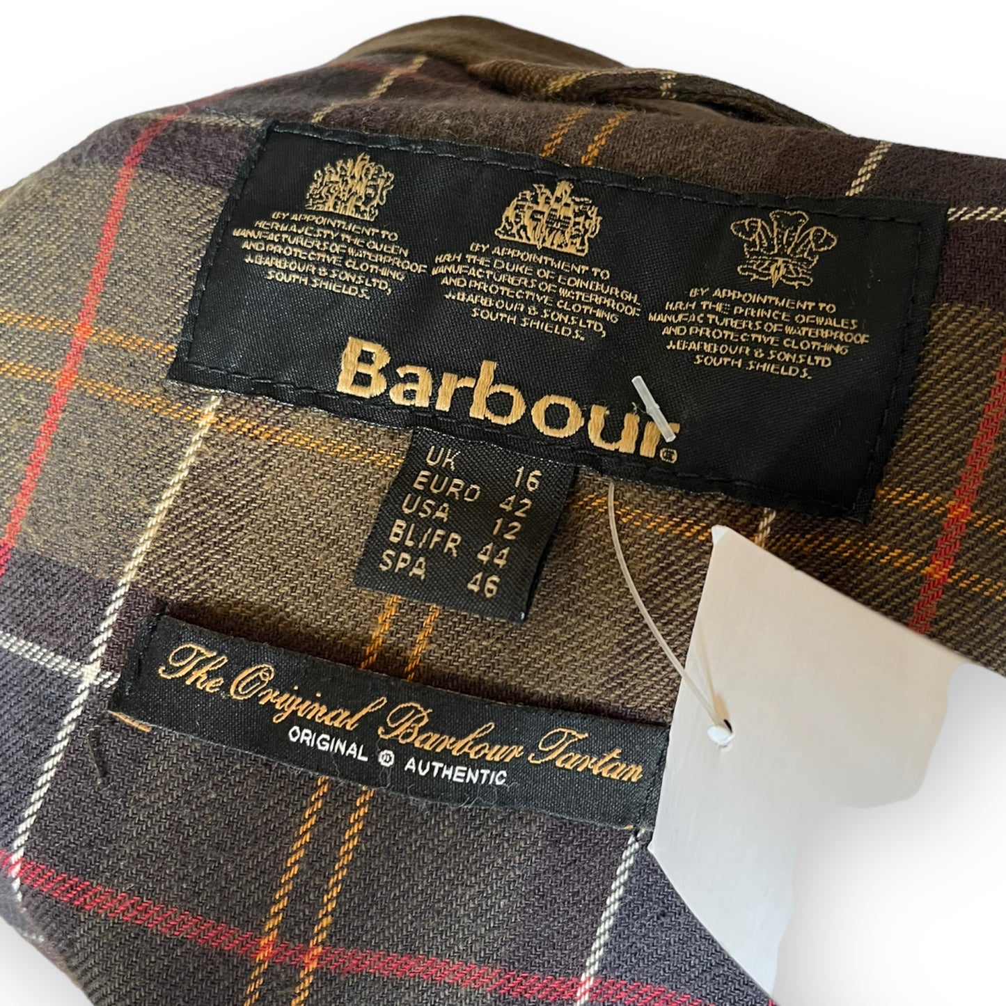 Barbour Brown Waxed Jacket