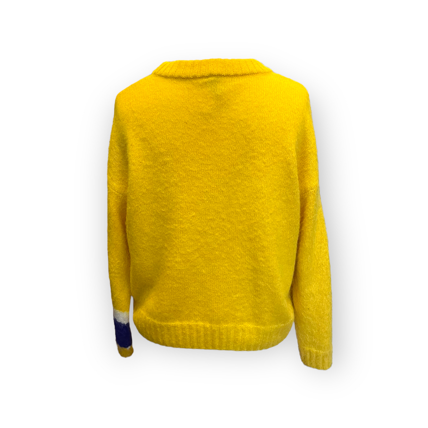 Marc Cain Yellow and Purple Sweater