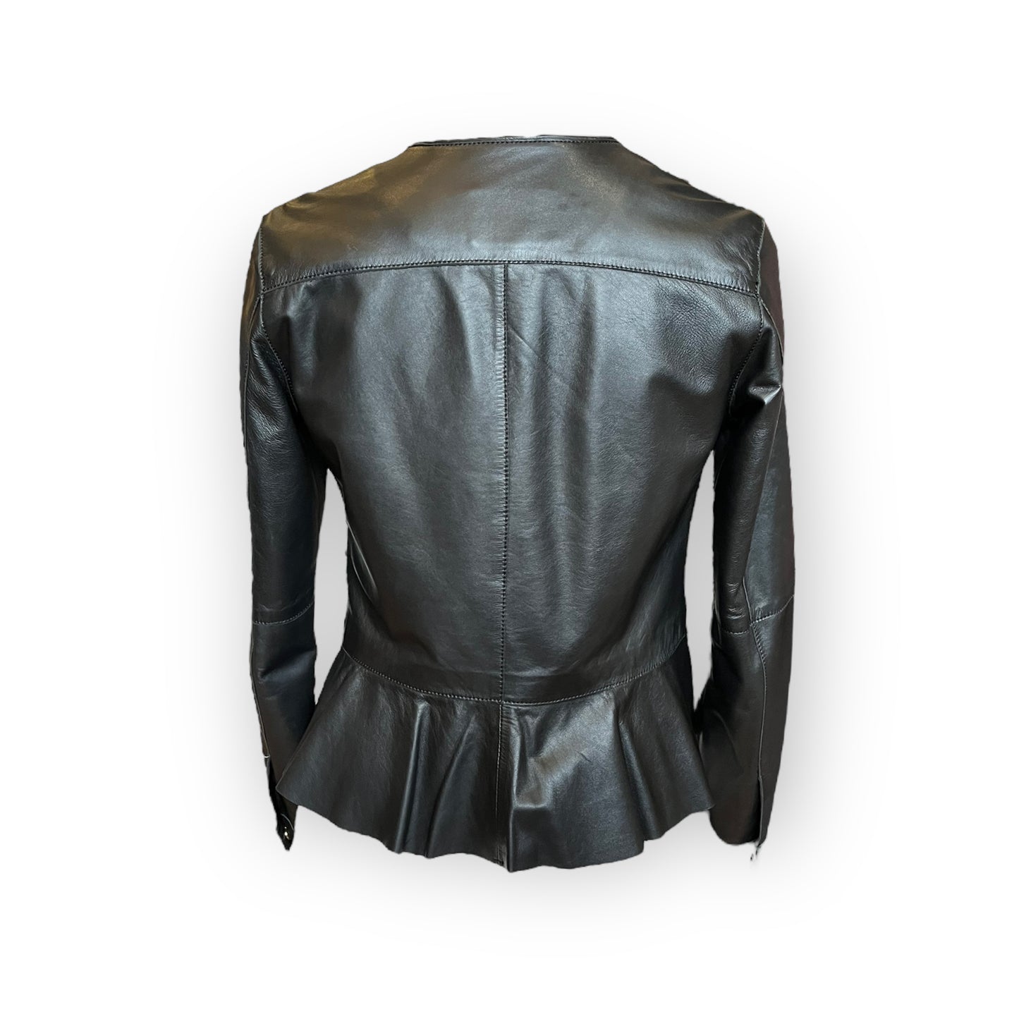 Part Two Black Leather Jacket