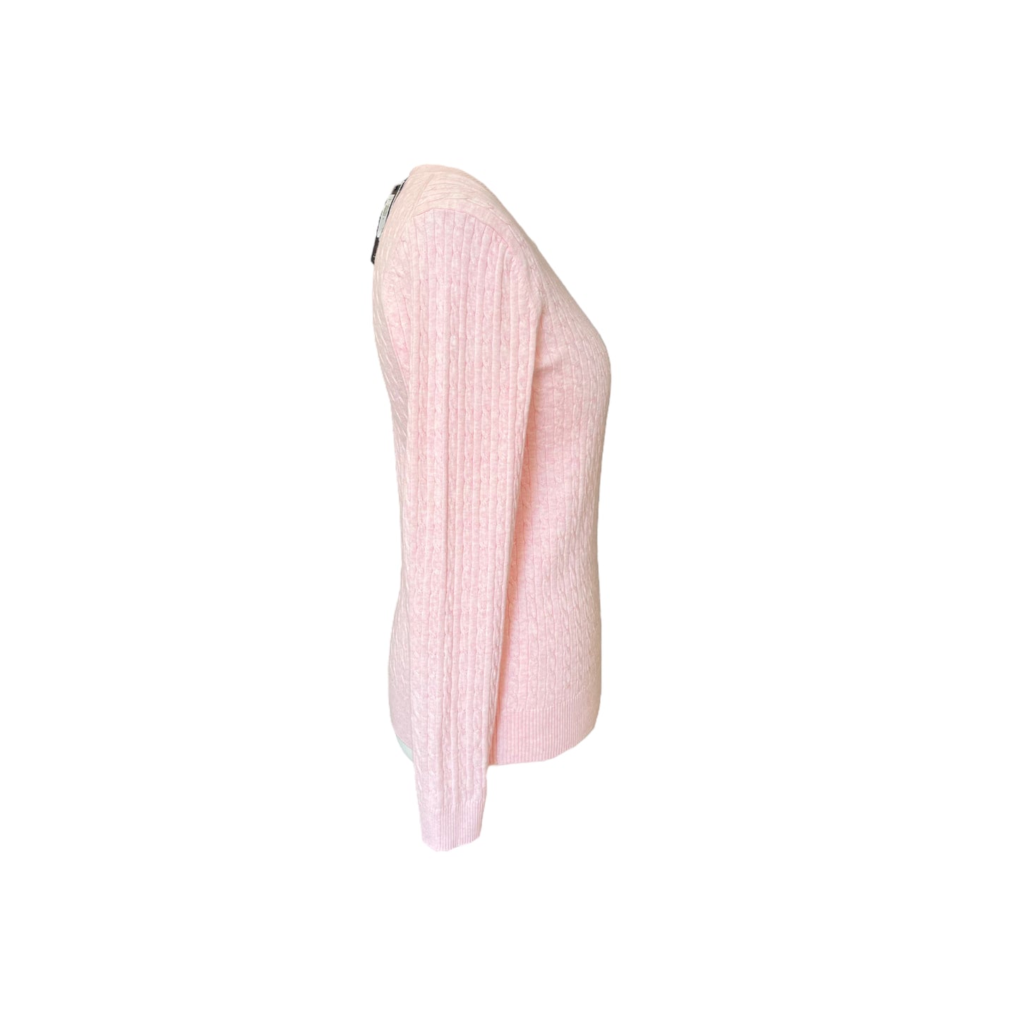 NEW Tommy Hilfiger Pink Cable Knit Jumper
