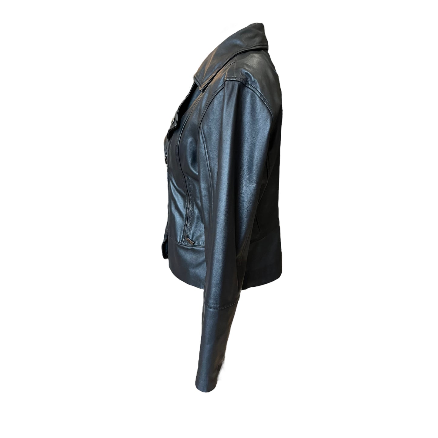 NEW Ted Baker Black Leather Jacket
