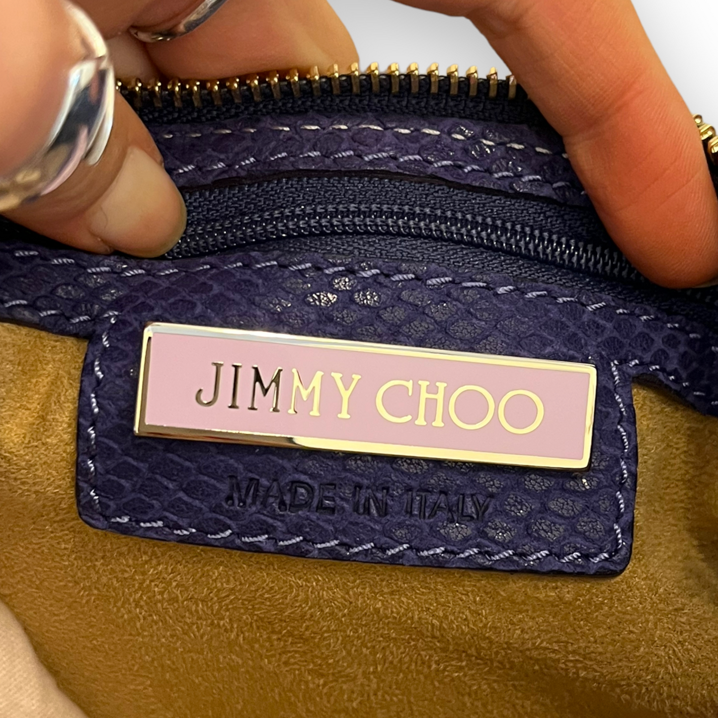 Jimmy Choo Purple Bag