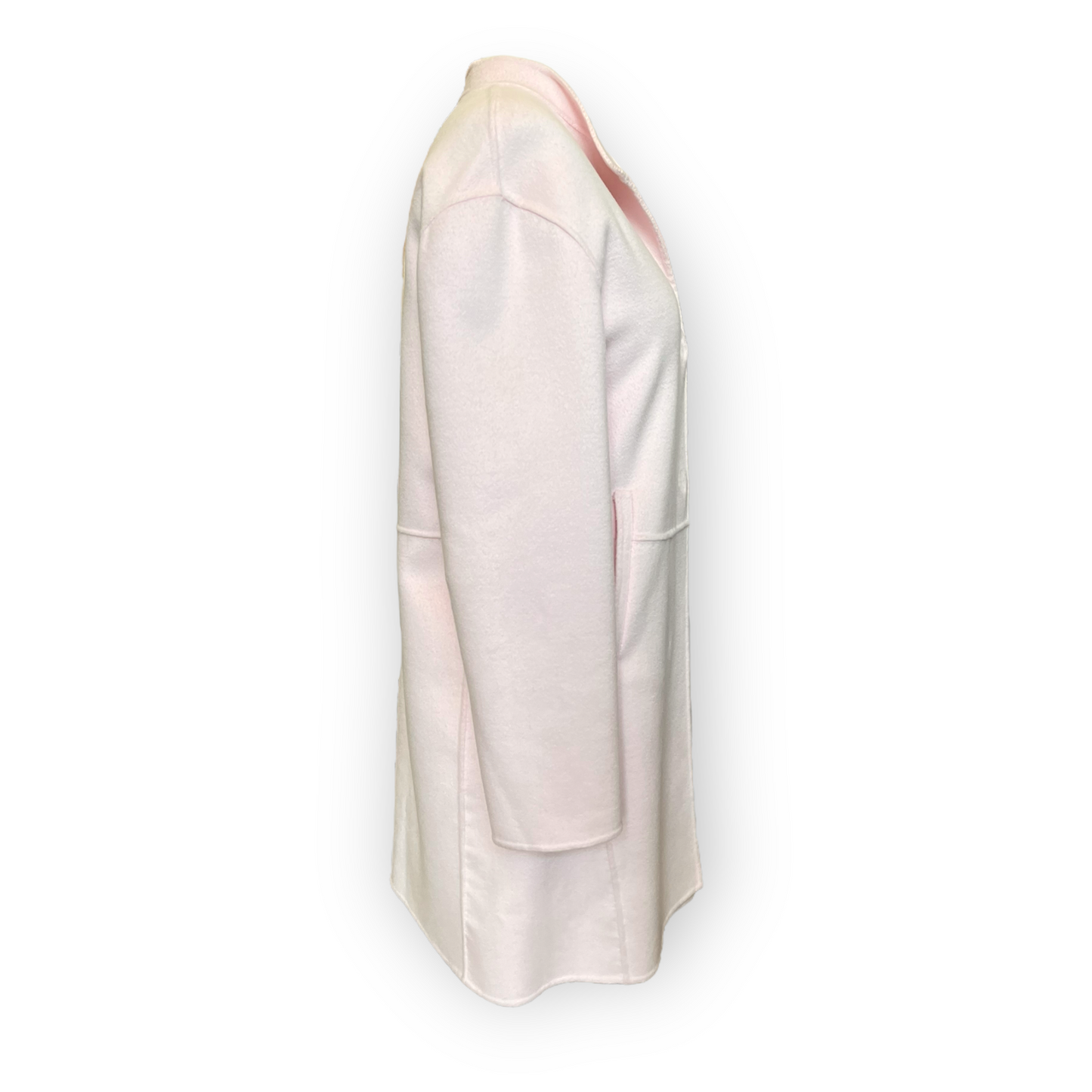 Riani Pale Pink Wool and Cashmere Coat