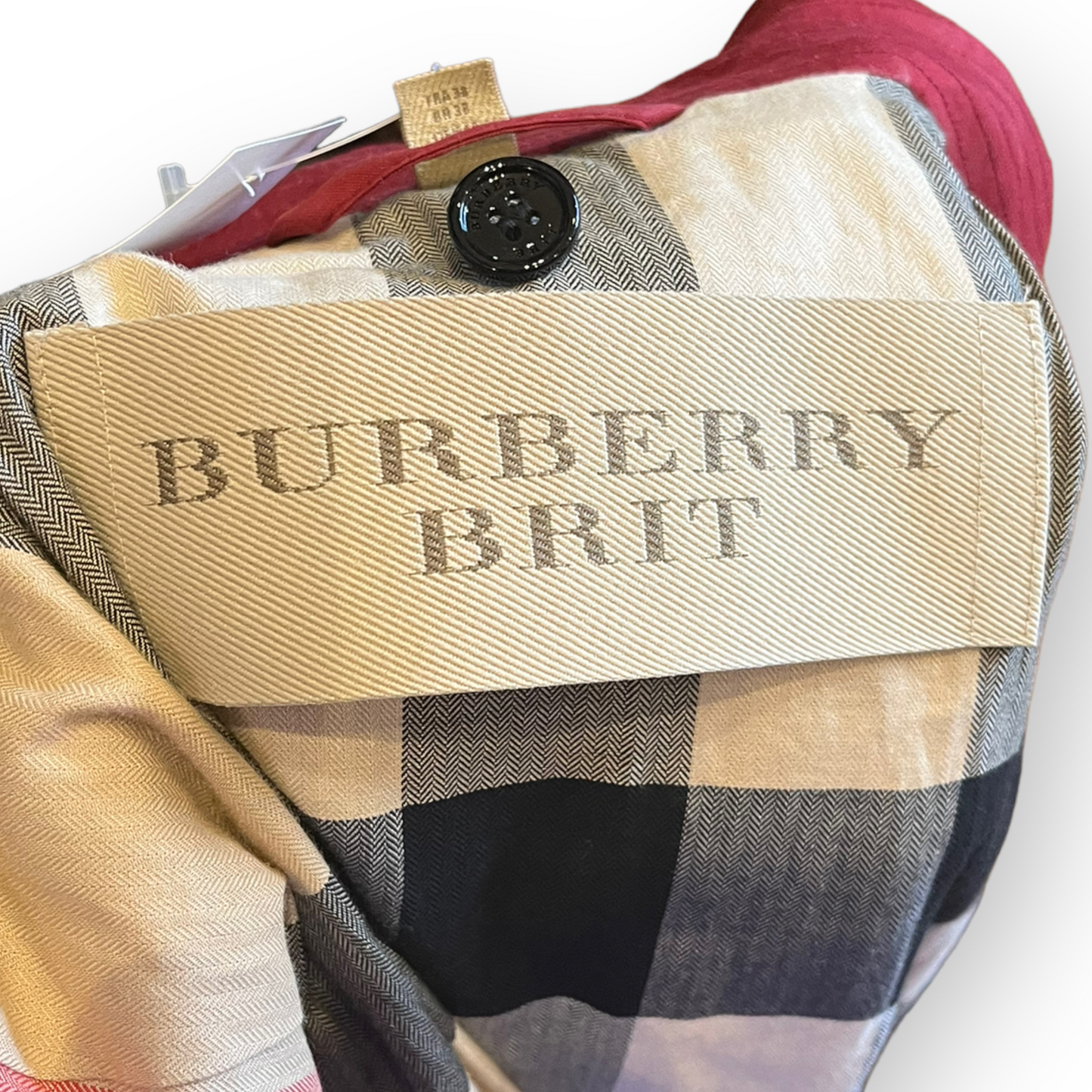 Burberry Red Coat