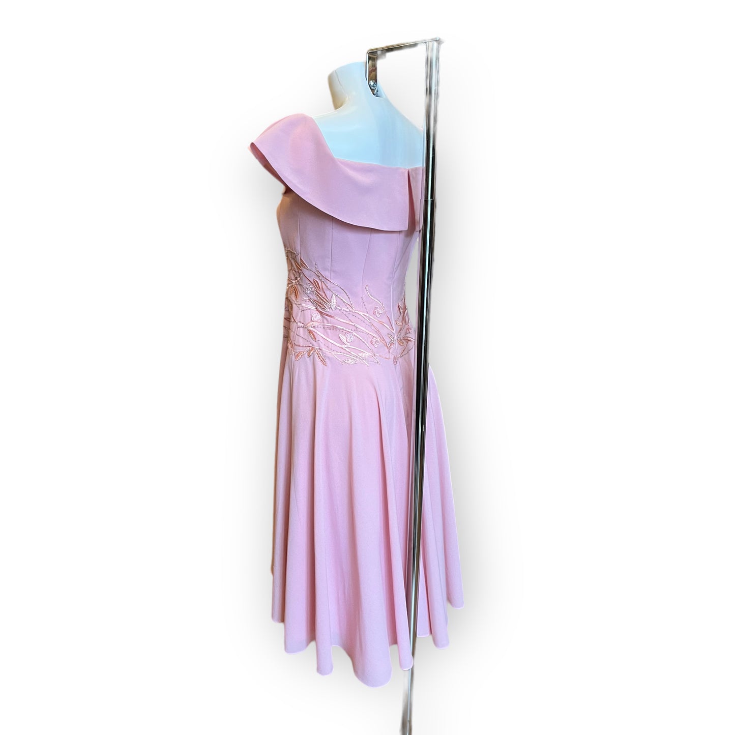 Bespoke Katherine Morrison Pink Floral Dress