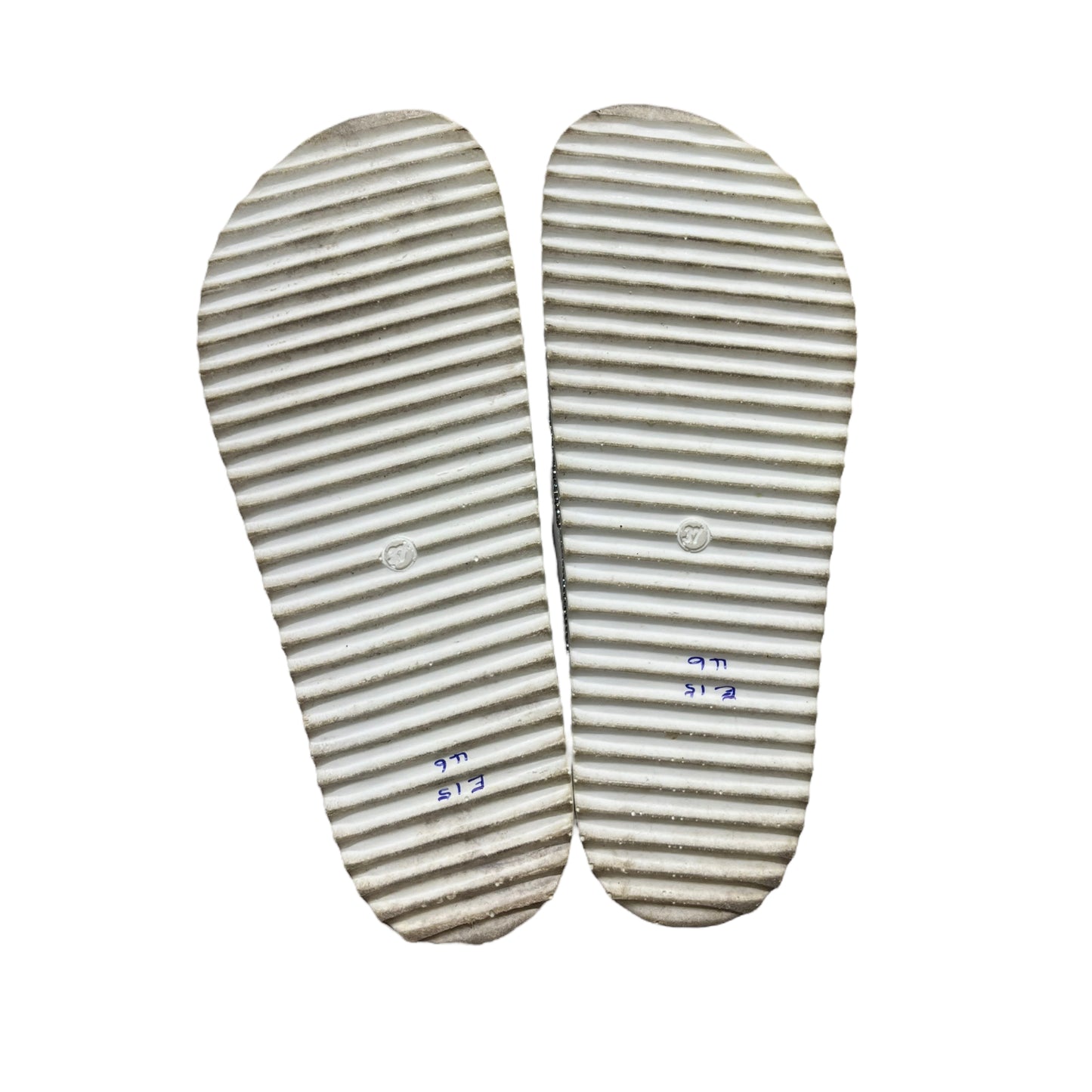 Carvela White Sparkly Chunky Sandals
