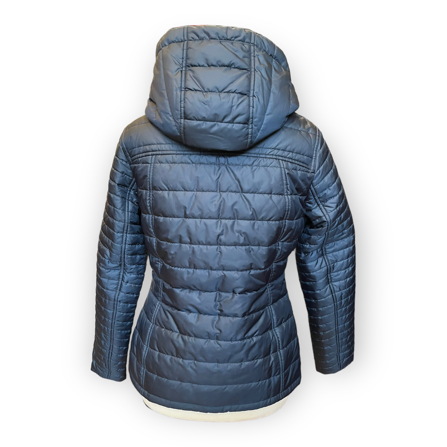 Barbour Navy Padded Hooded Jacket
