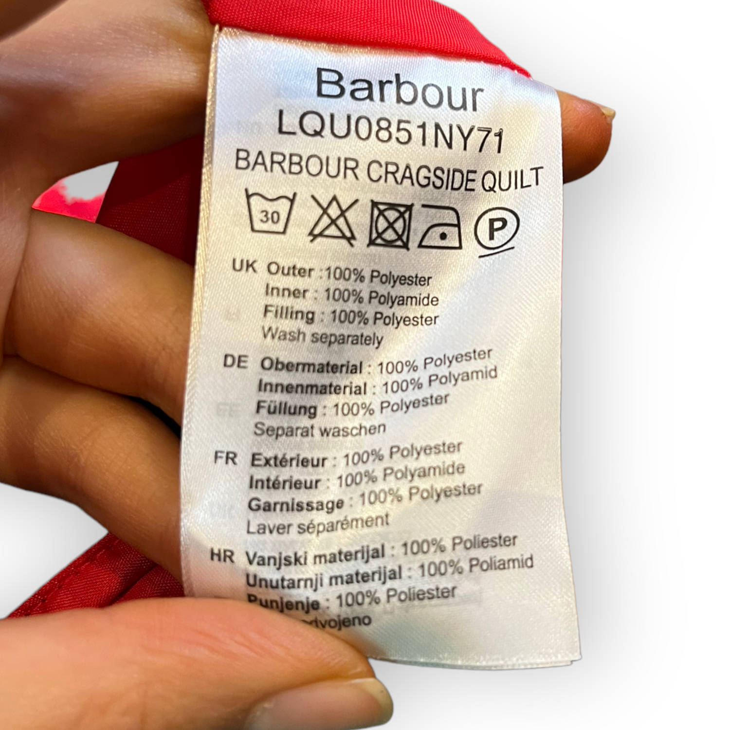 Barbour cragside quilted jacket deals